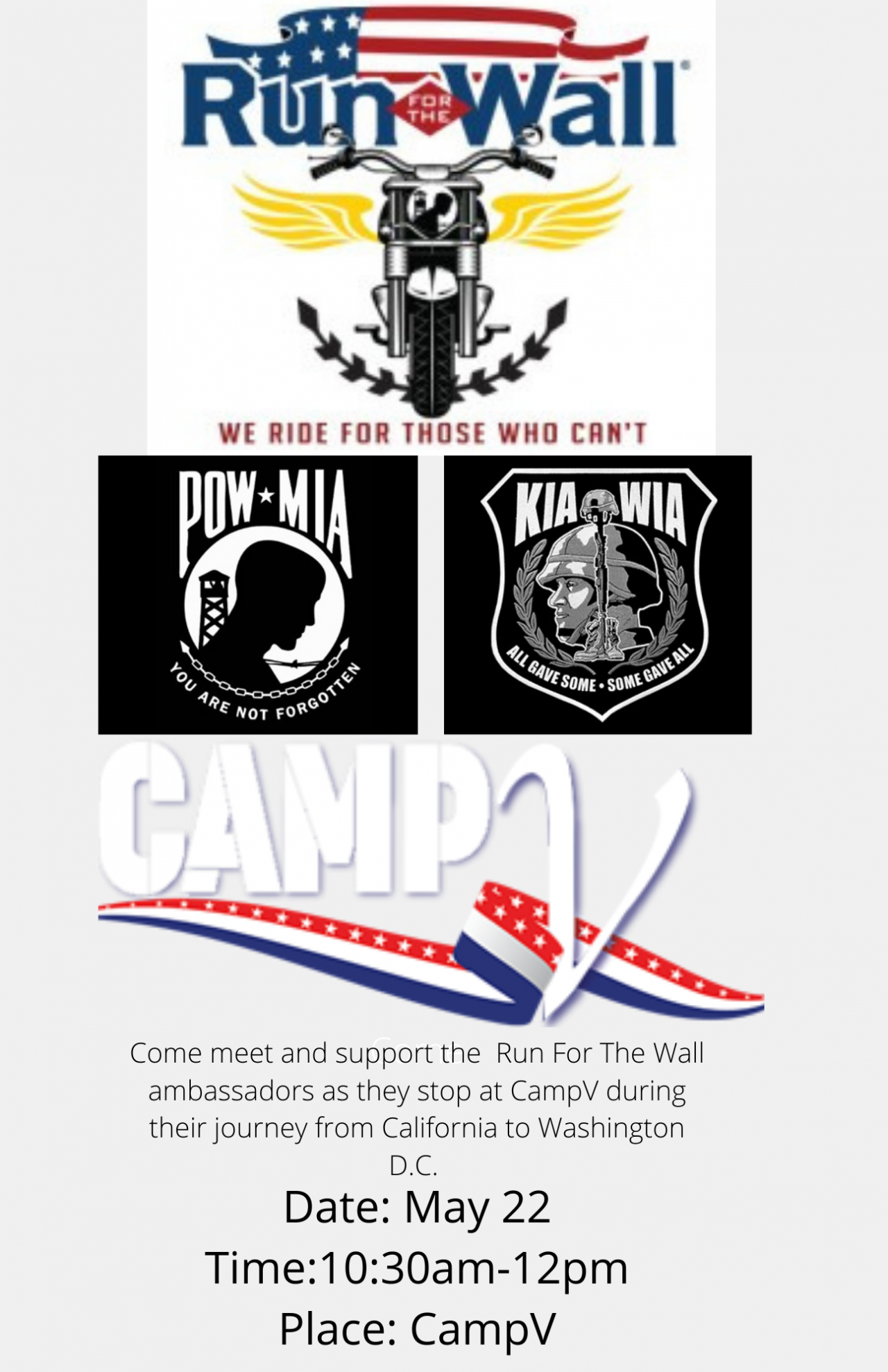 Run for the Wall Camp V